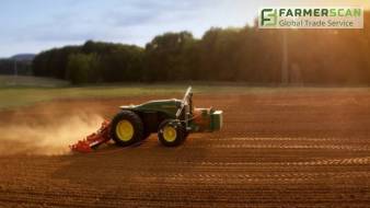 «John Deere» представил первый беспилотный электротрактор