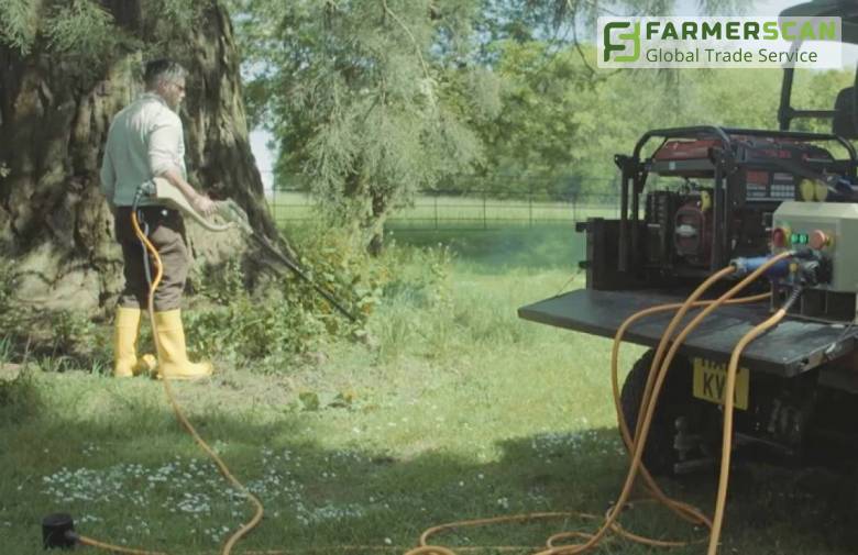 Die Briten haben eine Methode der Unkrautbekämpfung durch elektrischen Strom erfunden